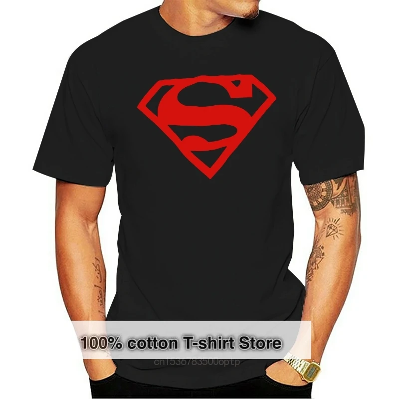 T shirt Men  funny   Superboy Logo T-Shirt