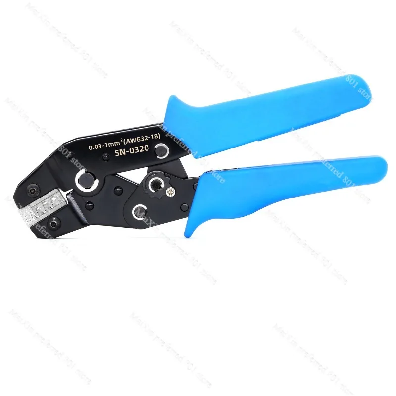 

SN-0320 Ratchet Crimping Pliers for SH1.0/1.25/ZH1.5/PH2.0/DuPont XH2.45mm Micro Terminal Precision Hand Crimper Tool