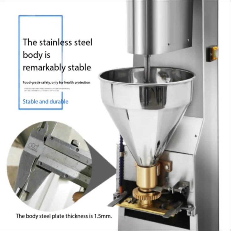 Stainless Steel Meatball Forming Machine FIsh Ball Vegetable Meat Ball Maker Granulator Kitchen Equipment Commercial 1100W