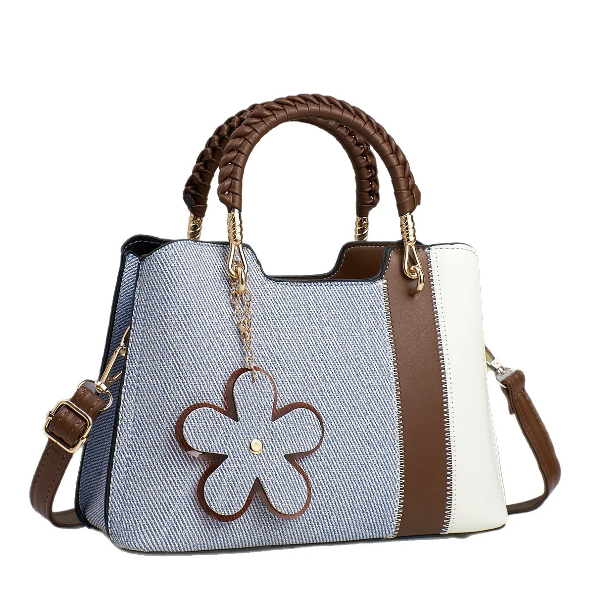 

New Fashionable Women's Handbag - Large Capacity, Light Luxury & Retro Style, Stylish and Versatile Shoulder Bag