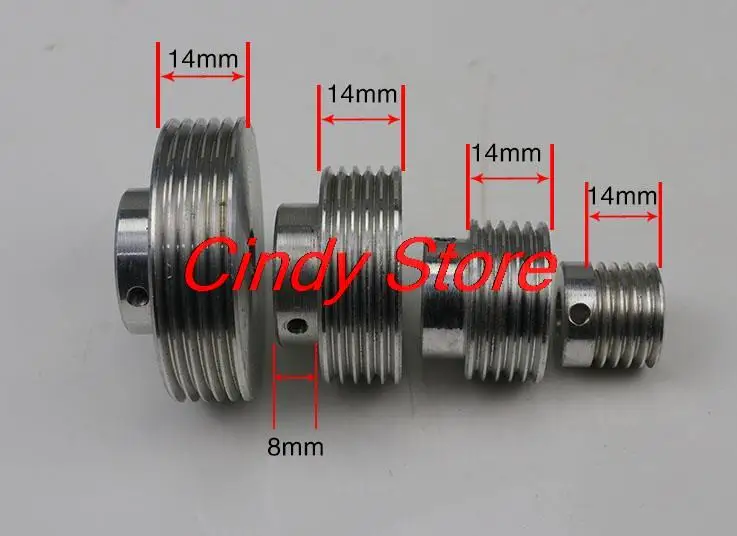 1Pc Multi-Groove Wedge Belt Pulley PJ, V-Belt Micro TableSaw Dril Lathe Bead Machine Motor Spindle Tailstock Thimble Tool Holder