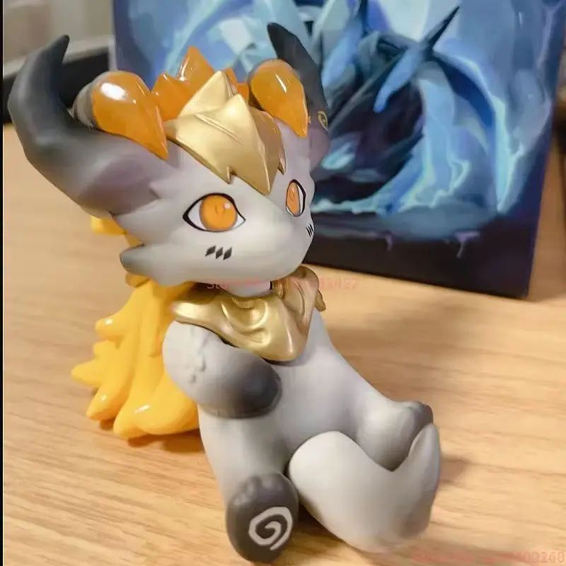 2025 nouveauté figurines d'anime Anime le classique de la montagne et de la rivière ensemble avec la série Loong boîte aveugle modèle Statue modèle jouet