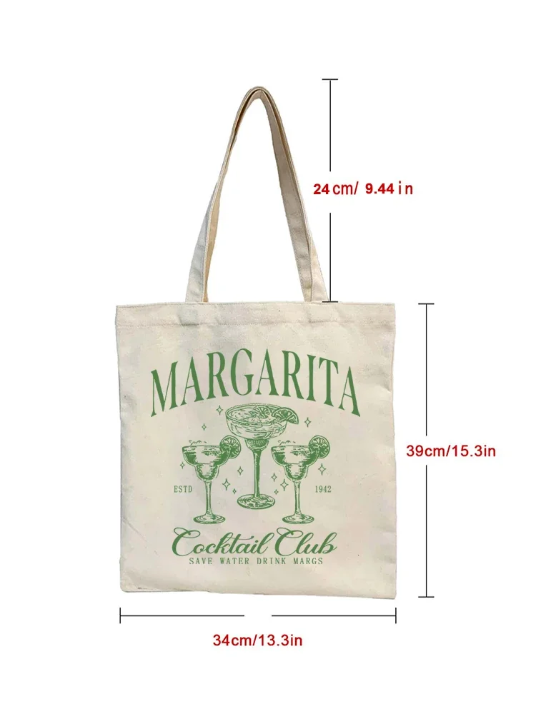 Borsa da donna modello 1pc borse stampate di grande capacità borse a tracolla pieghevoli in tela per ragazze borse per lo Shopping Casual femminile