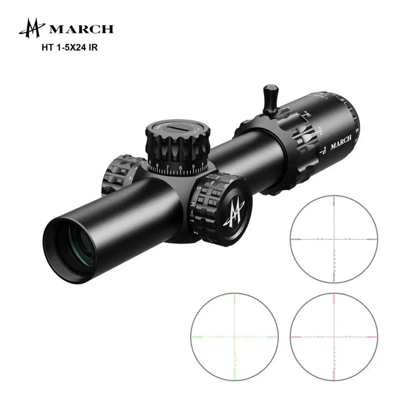First Focal Plane LHT 4.5-18x44SFIR Lightweight Outdoor Telescope with Ultra-Thin Wall and Glass Plate Digital Differentiation view 2