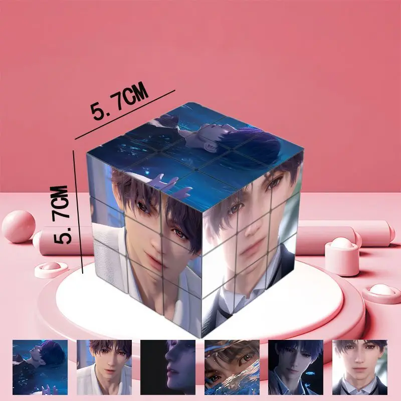 ألغاز Magic Cube Anime Love and Deepspace Rafayel لتخفيف التوتر، لعبة احترافية ناعمة السرعة، هدايا للأطفال #3