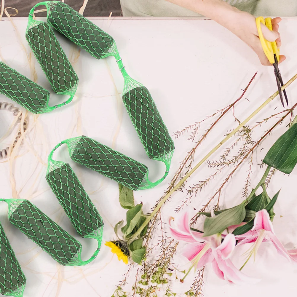 

3Pcs Floral Foam Garland Arch Door Flower Holder Blocks Wedding Tabletop Arrangement Fresh Silk Flowers Lightweight 2.3m