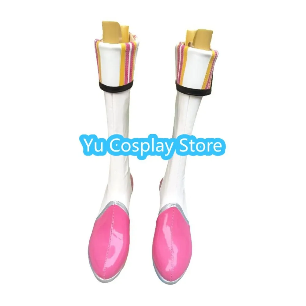 Yu Cosplay Store PriPara Manaka Cosplay Boots Anime Cosplay Shoes Boots Halloween Costumes Props