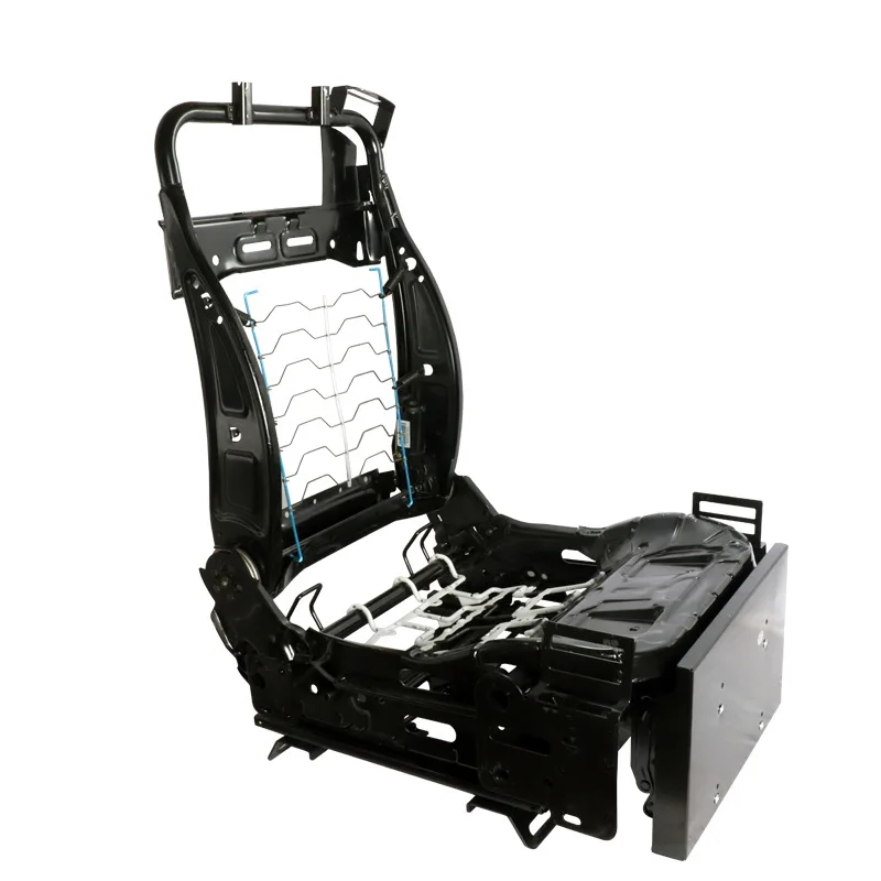 Single seat frame, electric seat, aviation seat, electric leg rest, backrest slide rail