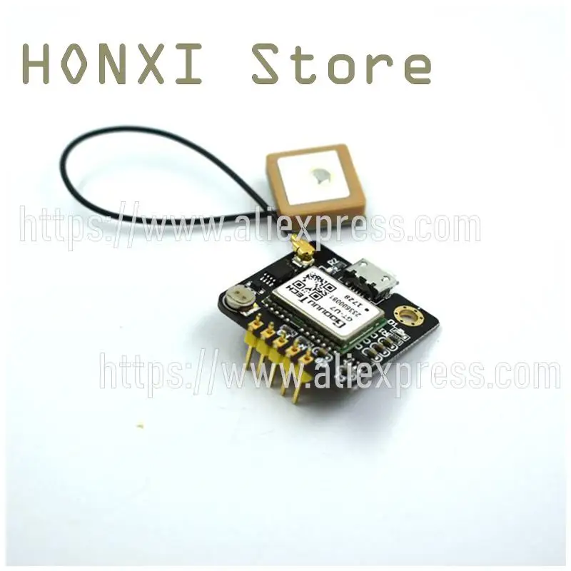 1 buah GT-U7 posisi modul navigasi GPS NEO-6 m Kompatibel dengan UNO R3 51 chip tunggal komputer mikro STM32