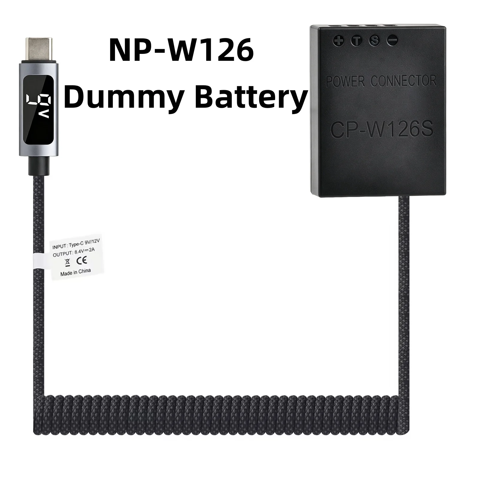Camera Live Power Supply PD USB-C Dummy Battery DC Coupler LP‑E17 LP‑E6 NP‑FW50 NP‑FZ100 CP‑W126 CP‑W235 EN‑EL15A EN‑EL25A BLK22