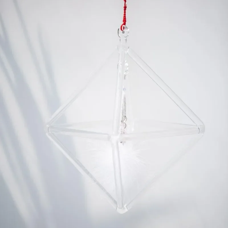 7-Inch special-shaped crystal pyramid instrument, niche meditation crystal