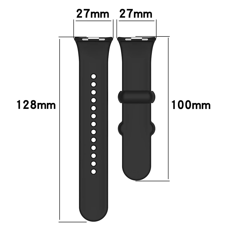 50 stuks siliconen band voor Xiaomi Mi Band 8 Pro armband zachte TPU polsband vervangende sportriem slimme horlogeaccessoires