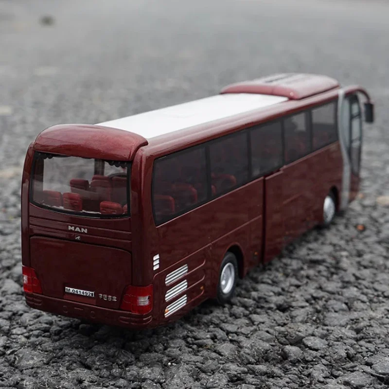 المصنع الأصلي 1:42 Yutong MAN Lior Star ZK6120R41 نموذج حافلة جولة فاخرة سبيكة دييكاست مدرب حافلة طبق الأصل لهواية الكبار Col