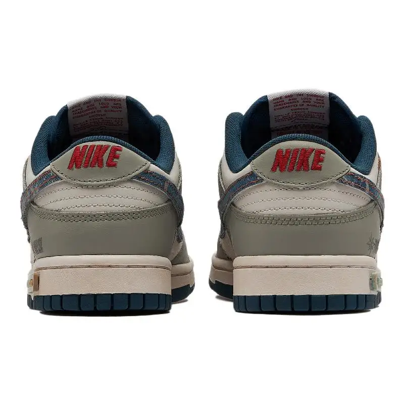 【Customize】Nike Skateboarding Shoes Men Low-top Beige/gray/blue Sneakers shoes DD1391-400