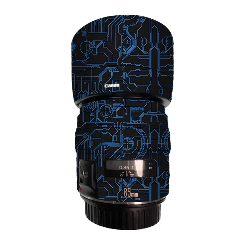 المضادة للخدش فيلم لكانون EF85 F1.8 عدسة الجلد ل EF 85 مللي متر f/1.8 USM واقية ملصق 85 1.8 التفاف غطاء 85F F1.8