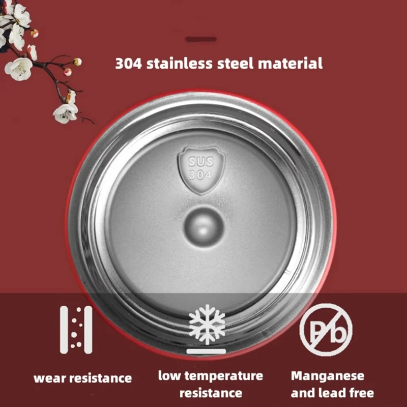 Thermal Water Bottle Smart Temperature Display Thermo Bottle Chinese Style Stainless Steel Thermos Mug Vacuum Flasks Drinkware