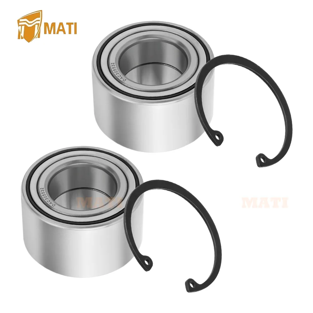 MATI Rear Heavy Duty Wheel Bearing Kit for Yamaha Grizzly 700 660 550 400  450 350-IRS Kodiak 700 400 450 Big Bear 400-IRS