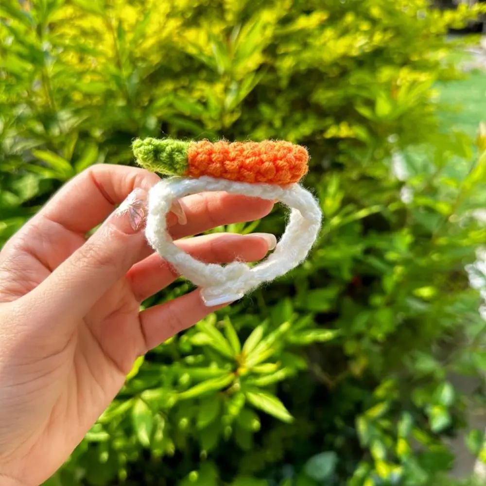 New Fashion Knitted Hat Cute Candy Color Casual Wear Hat Mini Animal Doll Hat for 10cm Cotton Dolls