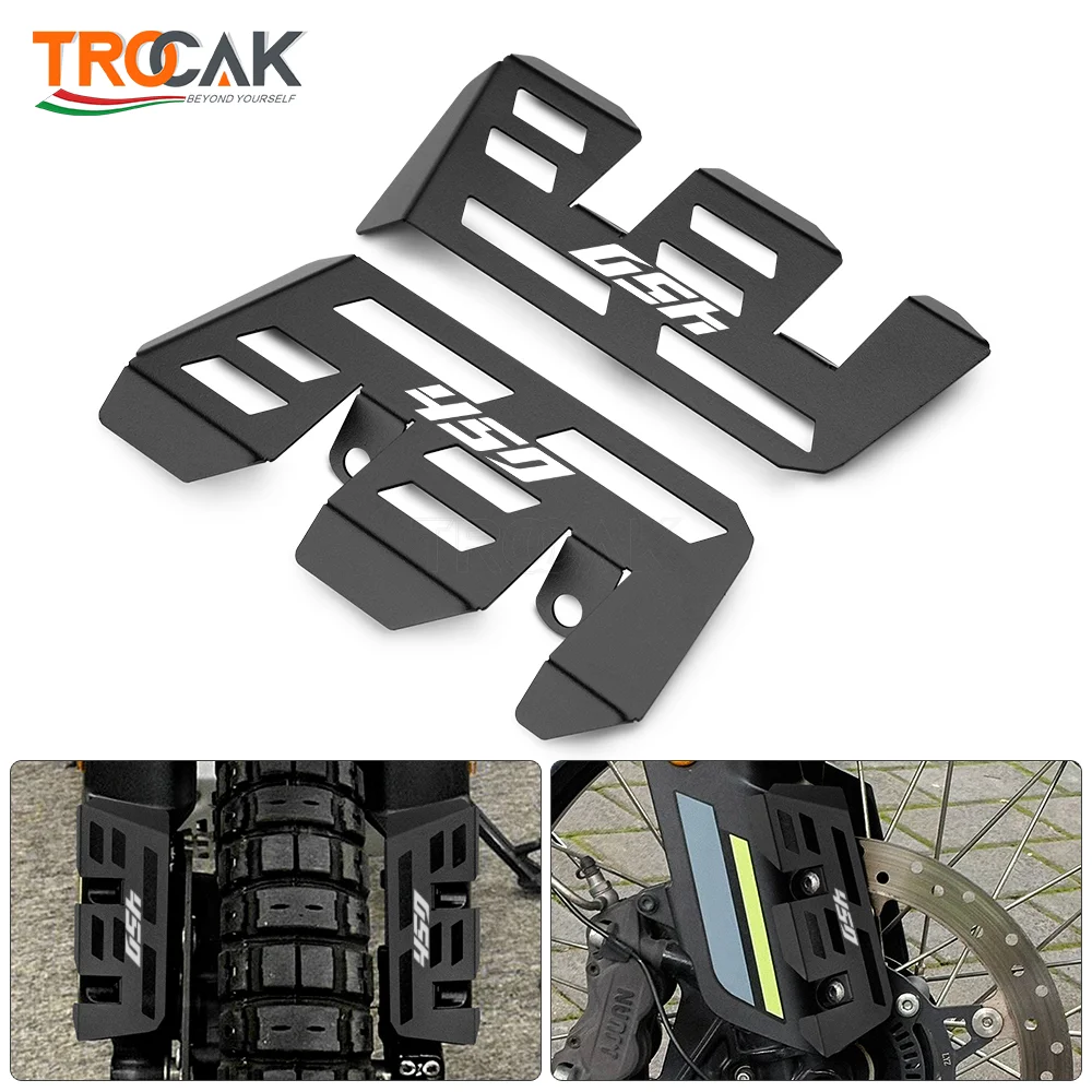 

Для CFMOTO 450MT 450 MT IBEX450 2024 2025: Аксессуары для мотоциклов, защита передней вилки, декоративный боковой щиток-фендер