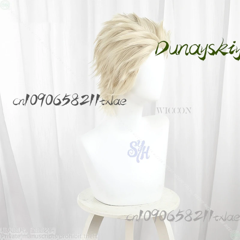 Anime Kaoru Hana Wa Rin Zu Saku Cosplay Rintaro Tsumugi Kostüm Kurze Blass Gold Perücken Coser Hitzebeständige Halloween Party Cos