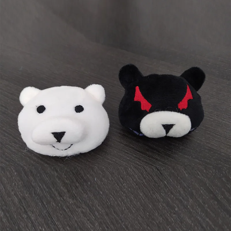 Projectiel Wheel Dance Enoshima Shield COS Pruik Dubbele Tijger Mond Clip Paardenstaart Anime Pruik