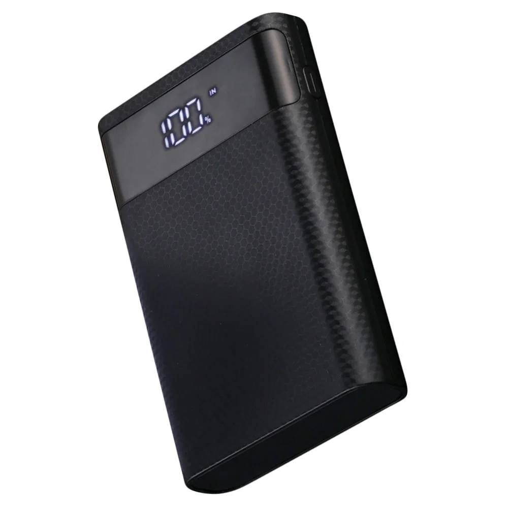 

18650 Case Rechargeable Portable Power Bank Box Led Indicator Durable Lightweight Diy Bank