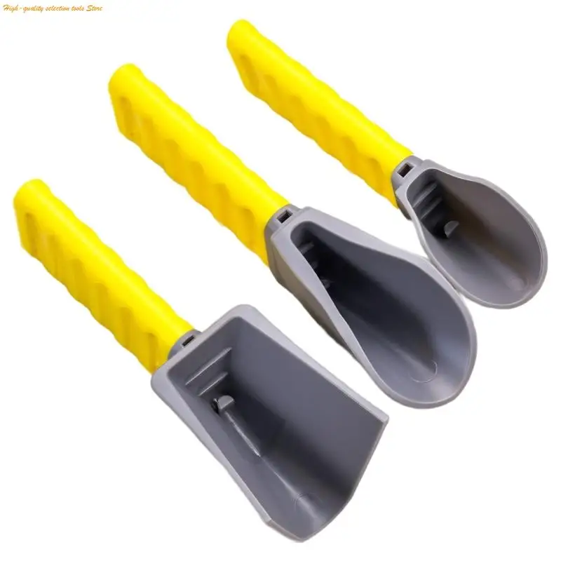 203F 3 Pieces All Purpose Corner Caulking Tool Set Featuring Ergonomic Handle for Long Term Grouting Projects Easy Cleaning