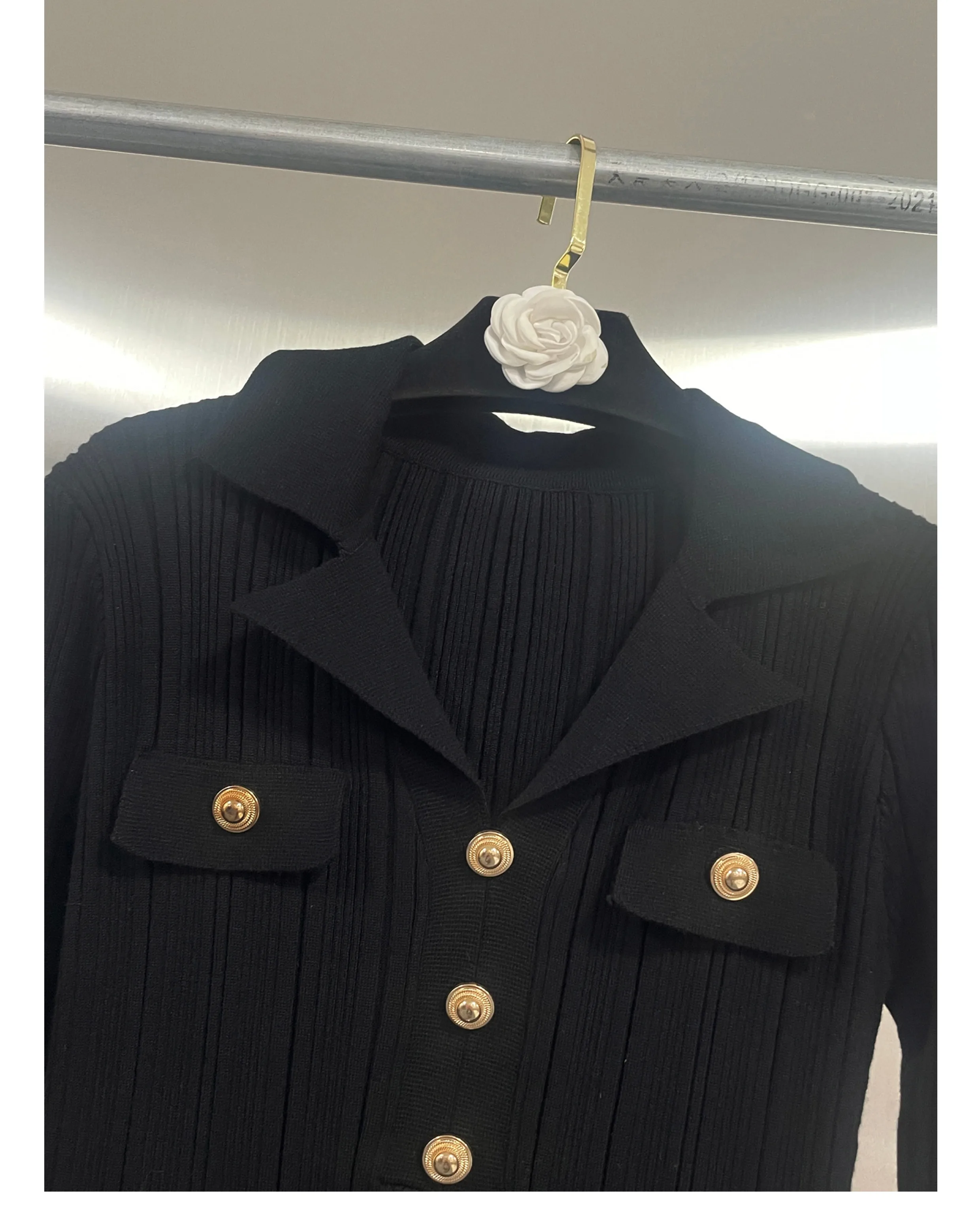 Neue Ankunft Frauen Sexy Langarm Tasten Gestrickte Maxi Kleid Mode Geburtstag Promi Party Kleid Stretchy Cocktail Kleider