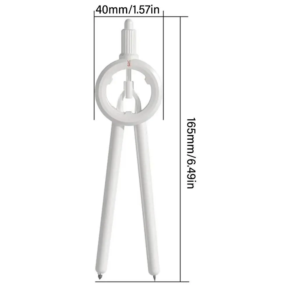 Lápiz eterno de 1-13cm de diámetro, recarga de herramienta de matemáticas, dibujo profesional, suministros escolares, brújula de dibujo para