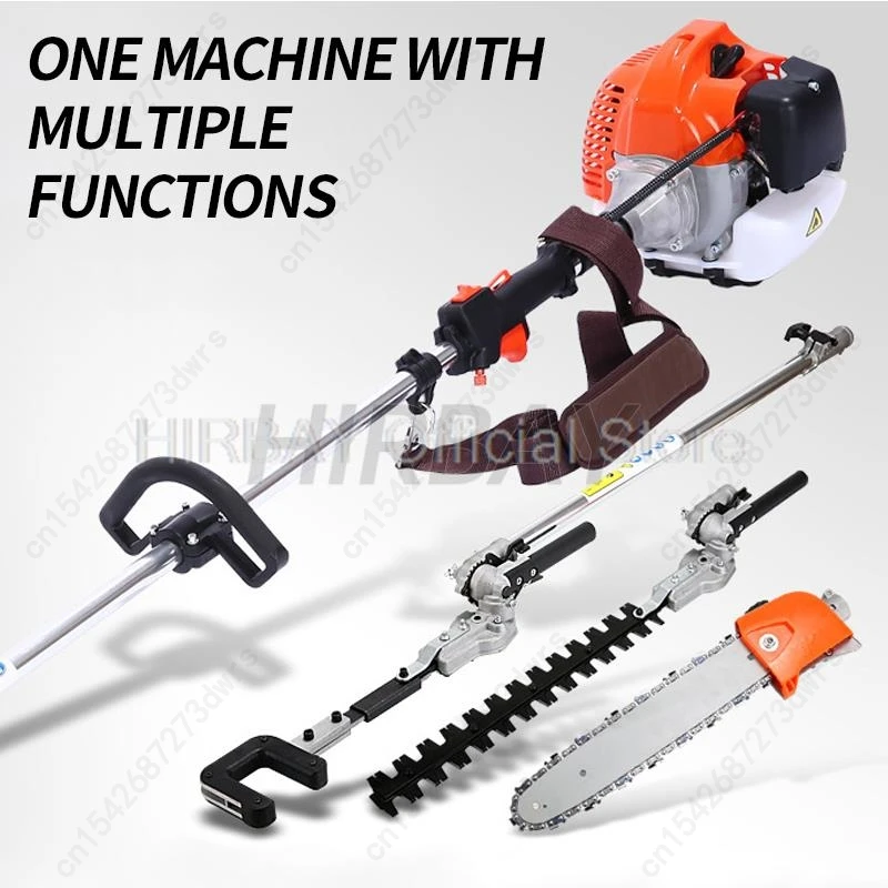 Cordless Multi Function Garden Tool Set With Pole Chain Saw Tree Pruner Hedge Trimmer Brush Cutter And Fruit Picker For