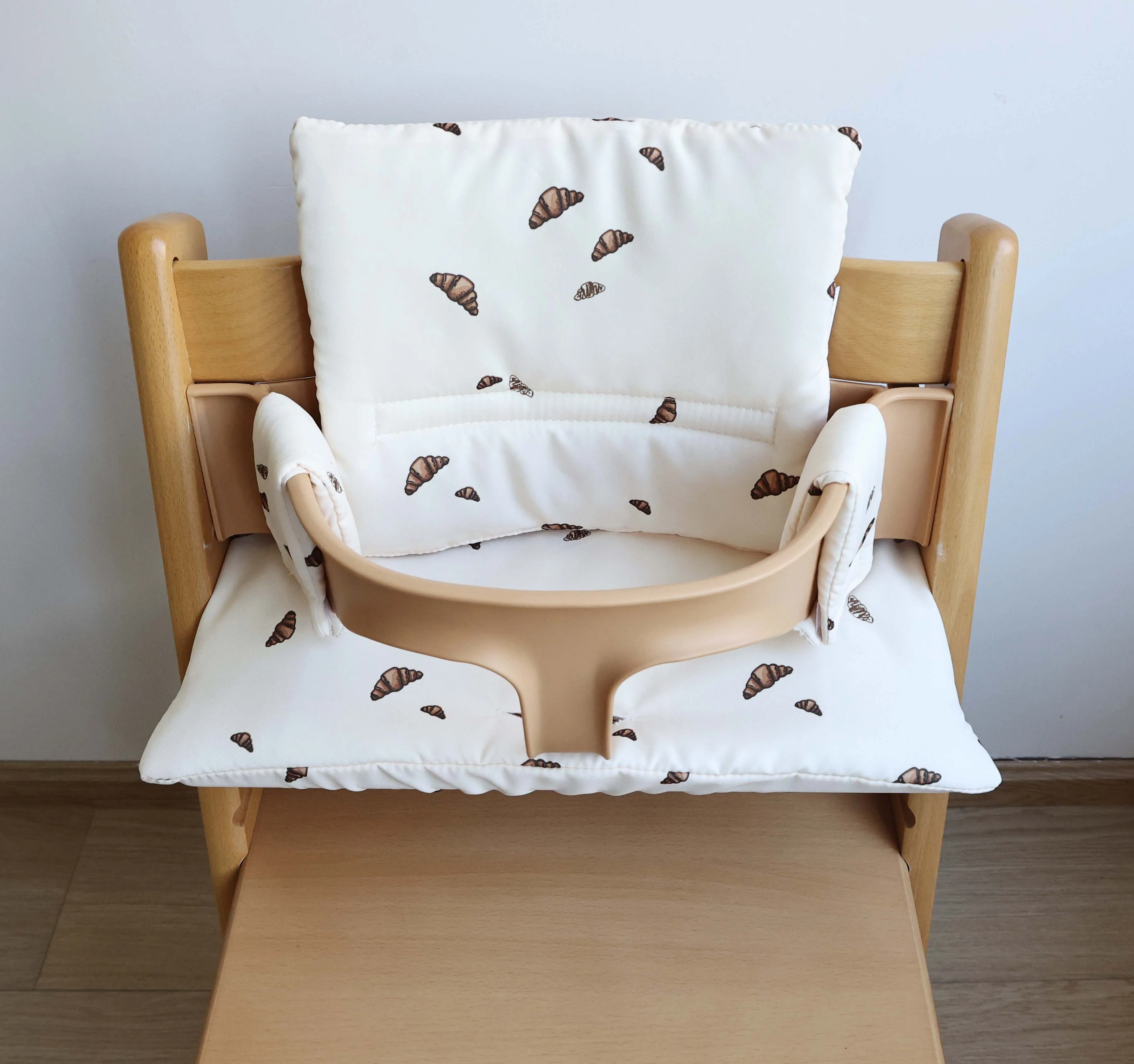 Children's high chair cushion, baby dining cotton breathable cushion, infant growth chair back cushion accessories