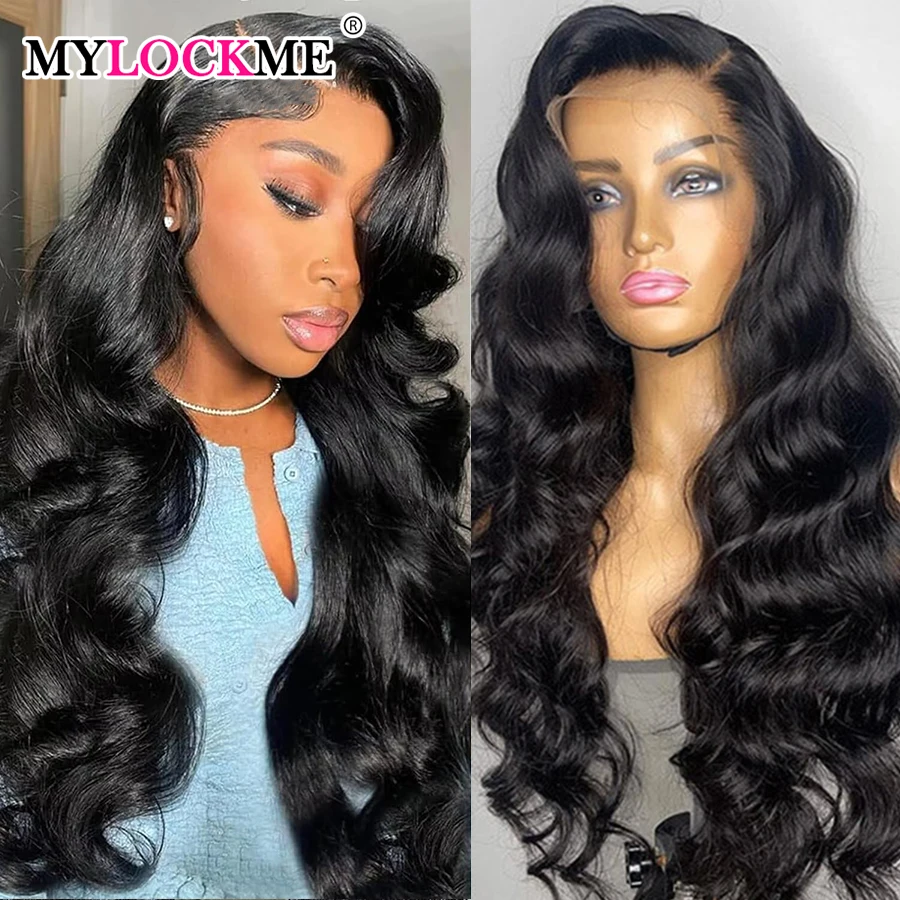 32 34 36 inch Lace Frontal Wig Human Hair 13x6 13x4 360 Body Wave HD Lace Front Wigs Human Hair for Women 6x4 5x5 Wigs 200%