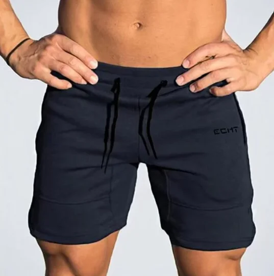 Męskie spodnie dresowe z kieszenią na zamek błyskawiczny Fitness Gyms Shorts Men Summer Running Short Pants Male Jogger mesh Workout Beach sports