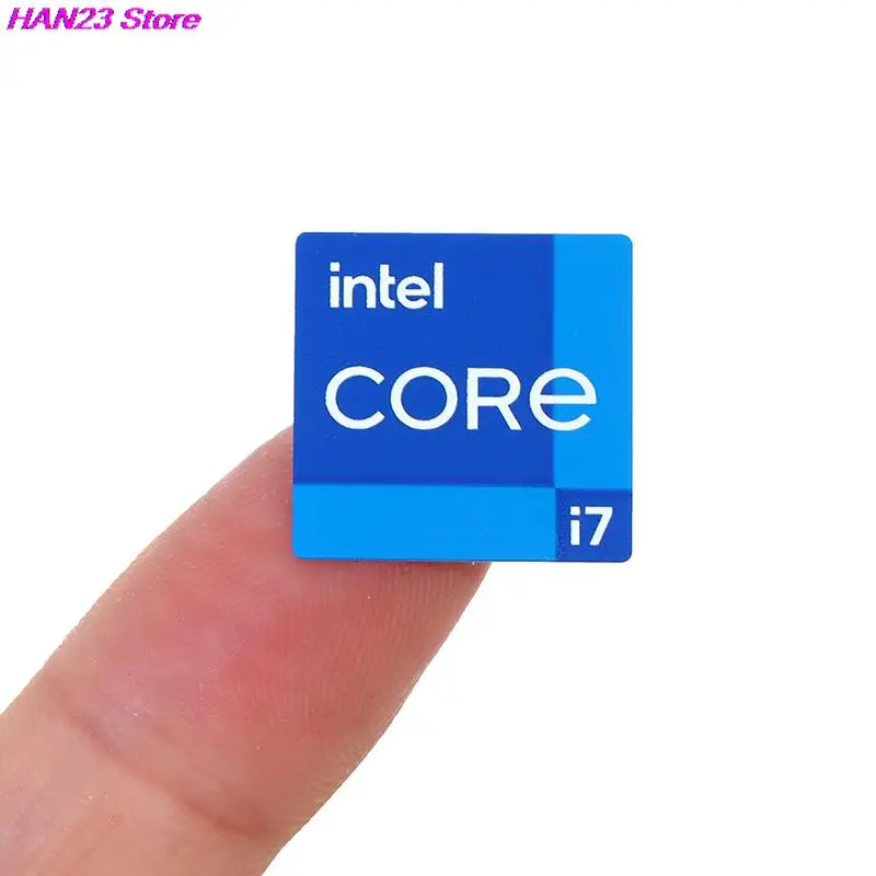 5PCS DIY Original 11 Generation Evo Certification Label Core I9 I7 I5 I3 Laptop Desktop Cpu Sticker 1.8*1.8cm