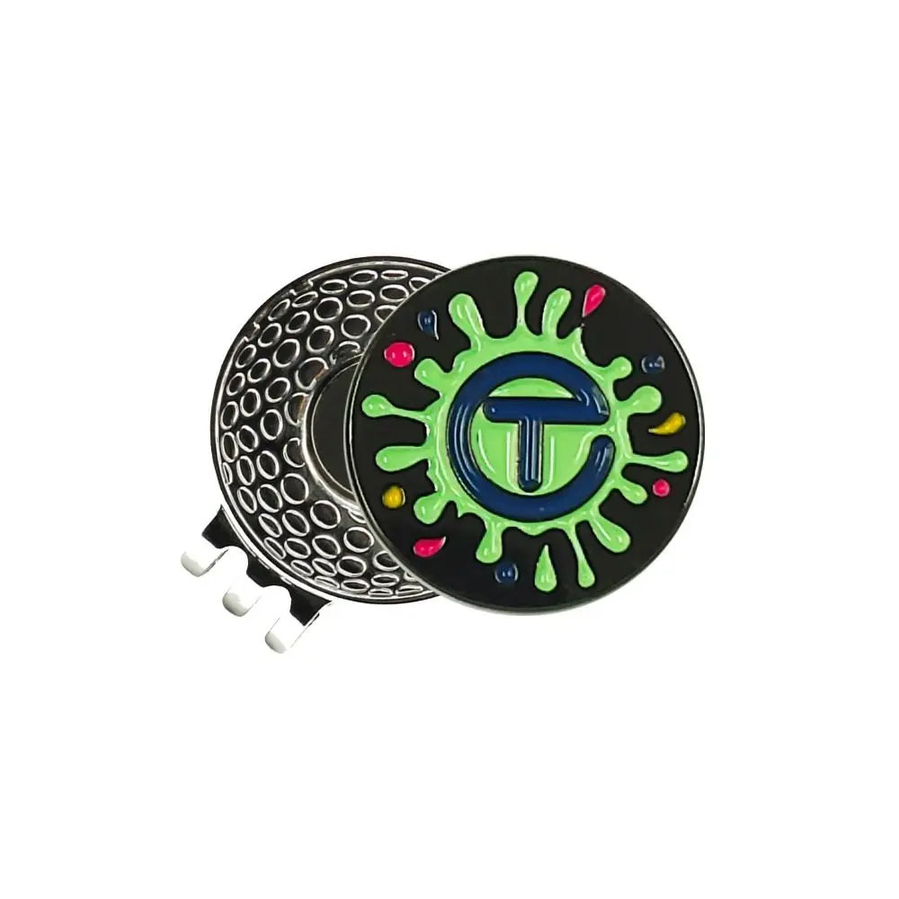 Golf Accessories Magnet Magnetic Golf Marker Metal Marker Golf Hat Clip Lightweight Multicolor Golf Ball Marker Golf Beginner