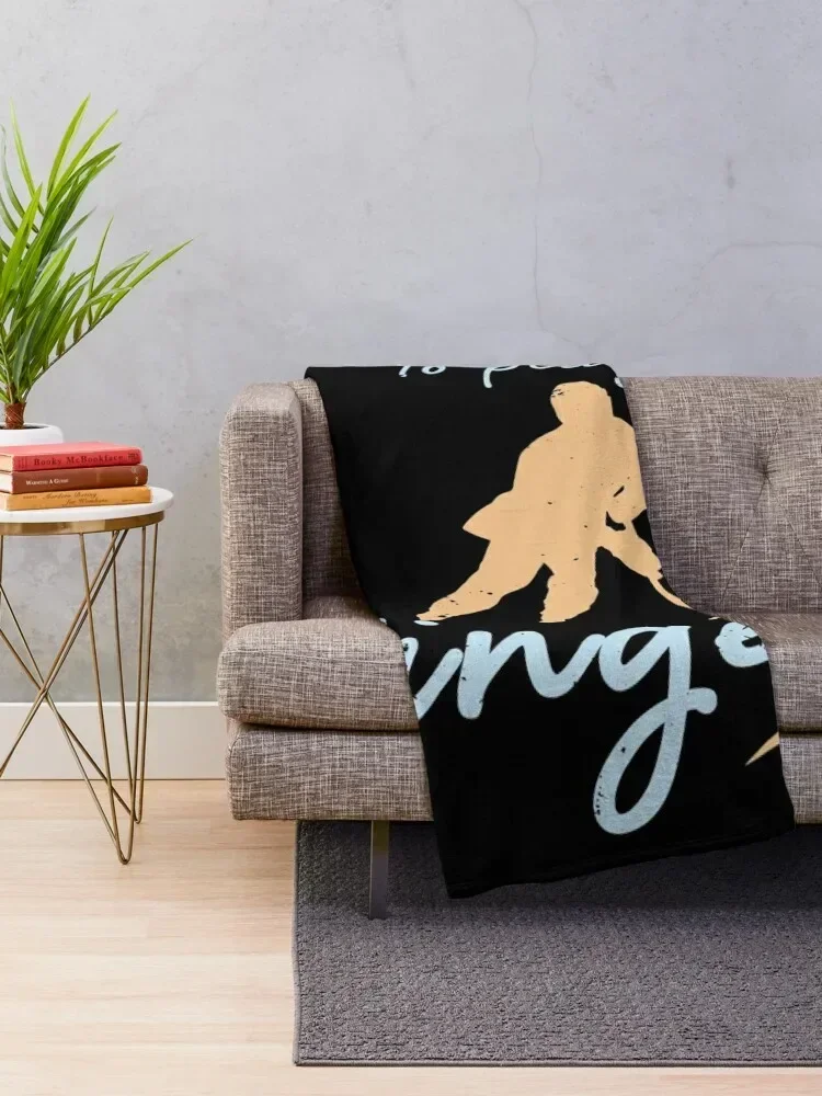 I'm here to play Ringette / Ringette Lover Custom Ringette Gift Player present Throw Blanket Heavy Flannel sofa bed Blankets