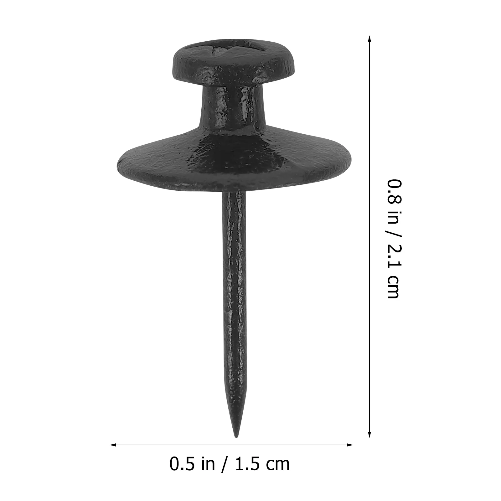 

30Pcs Five- Thumbtacks Flat Top Pushpins Multi-Function Bulletin Board Map Supplies Compact Home Office