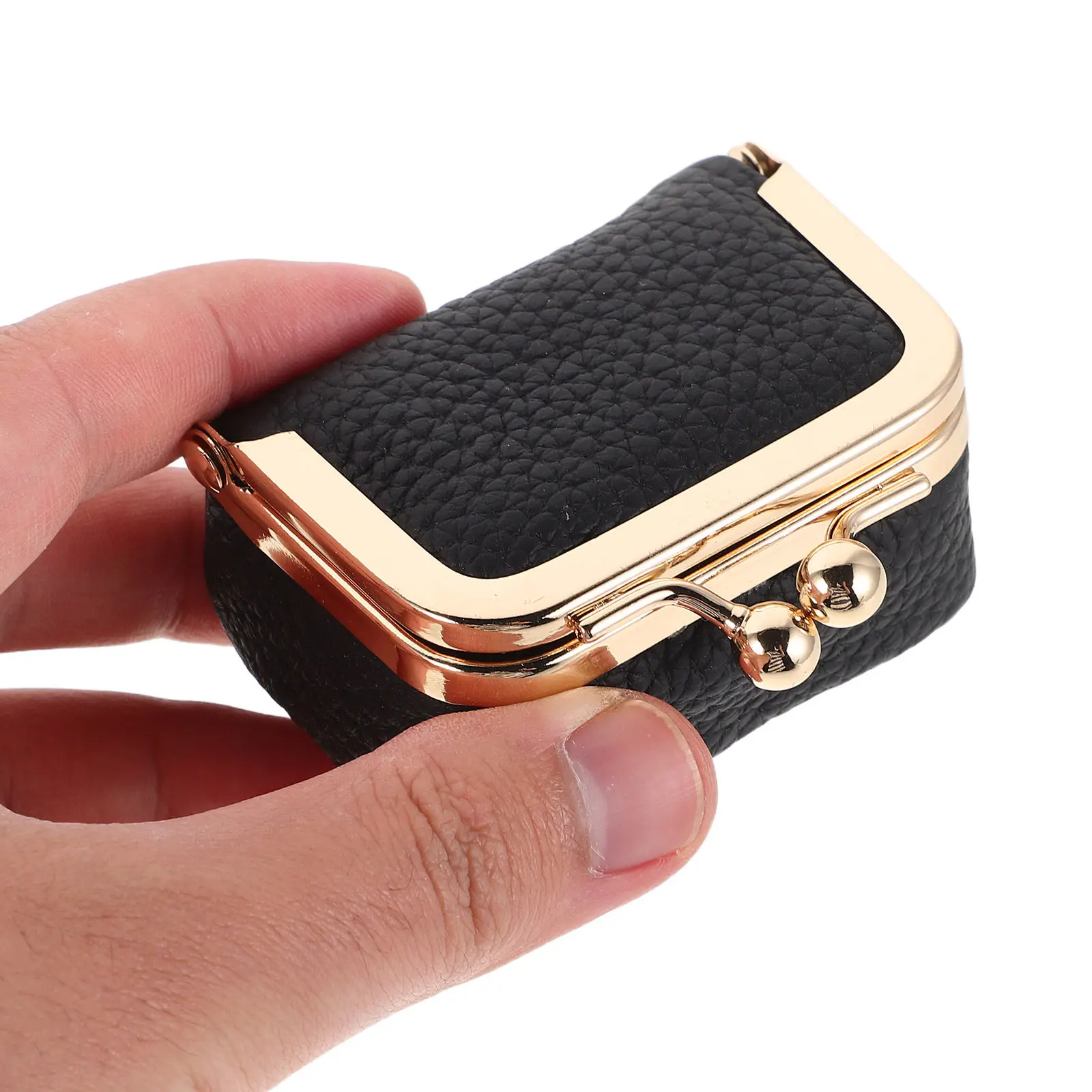 

Vintage Portable Mini Jewelry Box Kiss Lock Travel Organizer Small Case Rings Earrings Necklaces Coins Jewelry Organizer Box