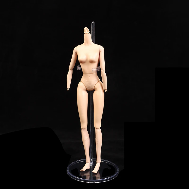 30 cm hoge transparante acryl houder voor 1/6 pop speelgoed stand taille voet rek beugel display