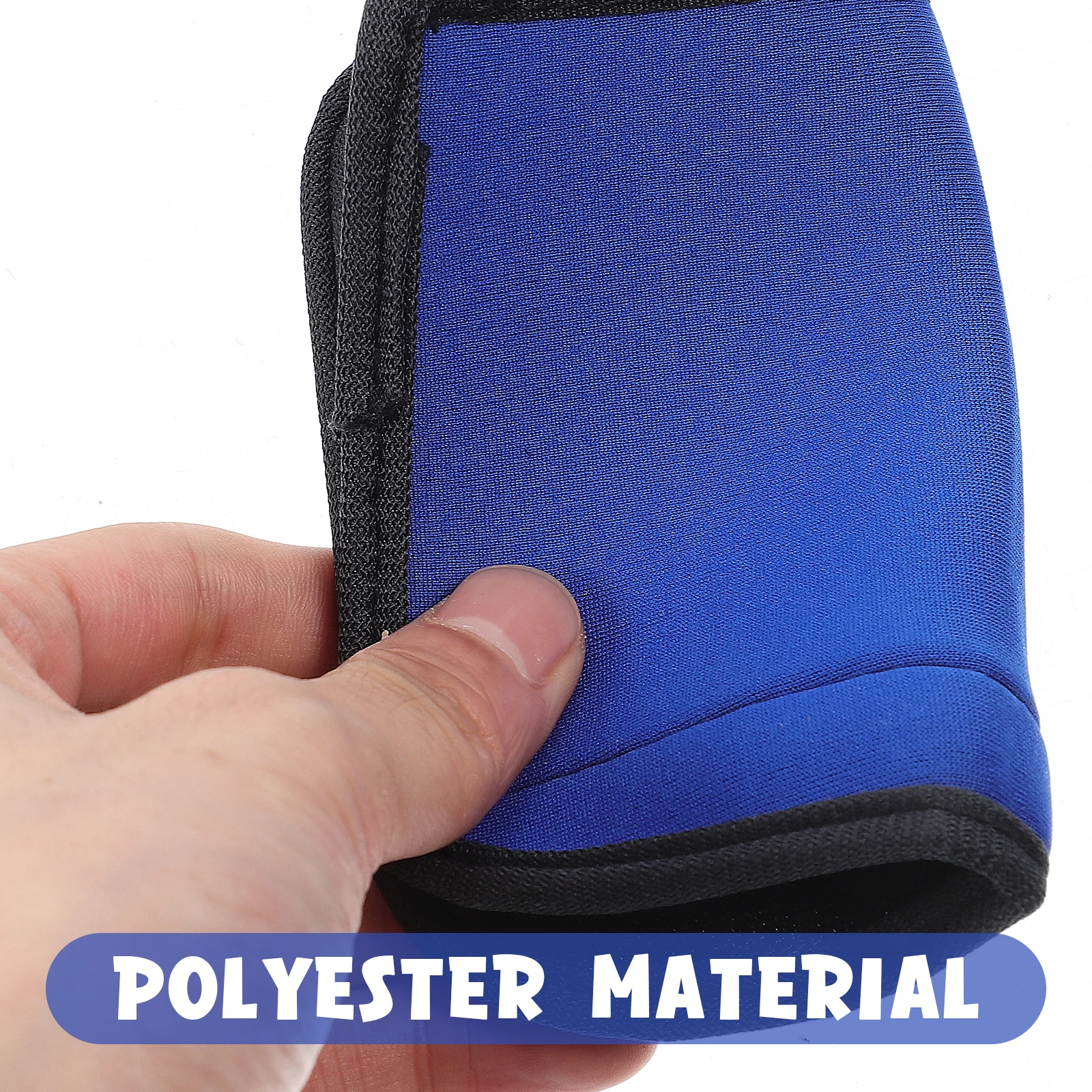 

2Pcs Anti-Slip Barbells Pad Protective Sleeve Soft Polyester Mat Gym Equipment Weight Lifting Accessories Portable Easy Clean