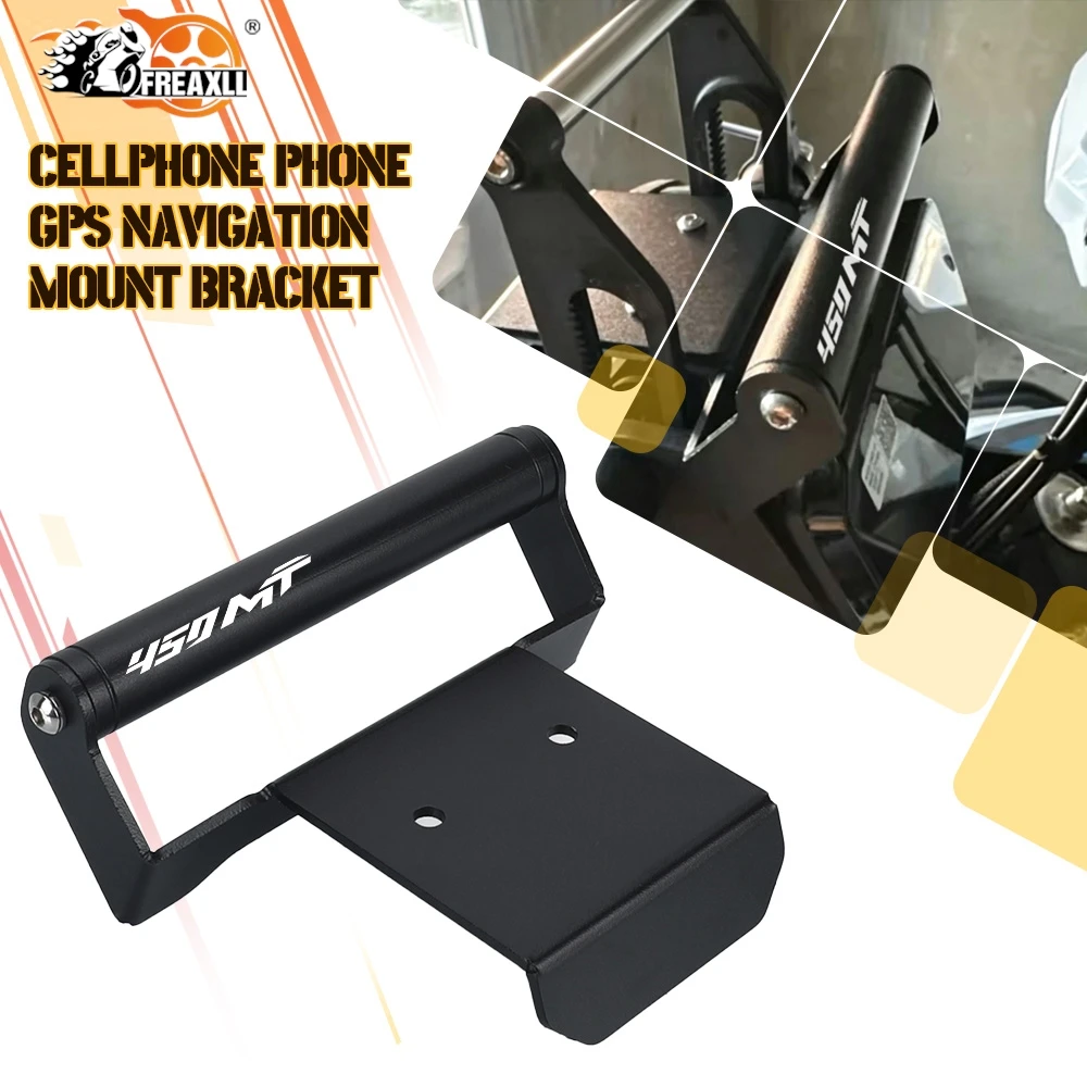 2026 For CFMOTO CF MOTO CF450MT IBEX 450 MT450 450 MT 450MT 2024 2025 Phone GPS Navigation Mounting Extension Bracket Motorcycle