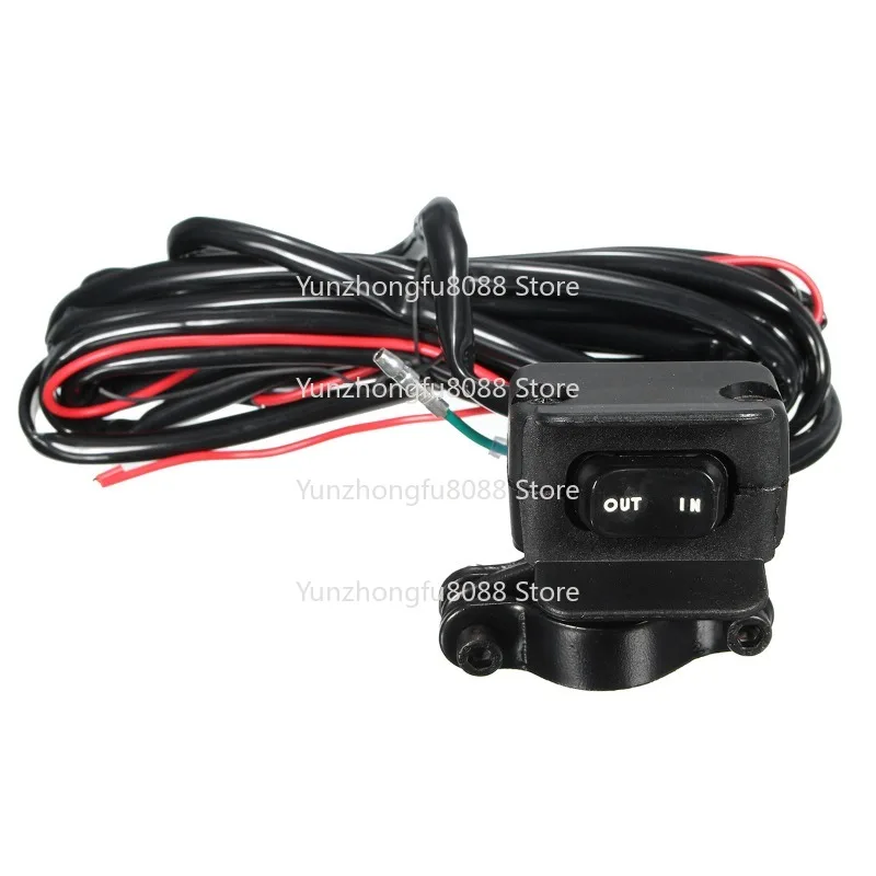 ونش كهربائي مفتاح كابل تحكم مقبض مرحل ملحقات لاسلكية عن بعد طول 3 أمتار حماية تعديل السيارة #4