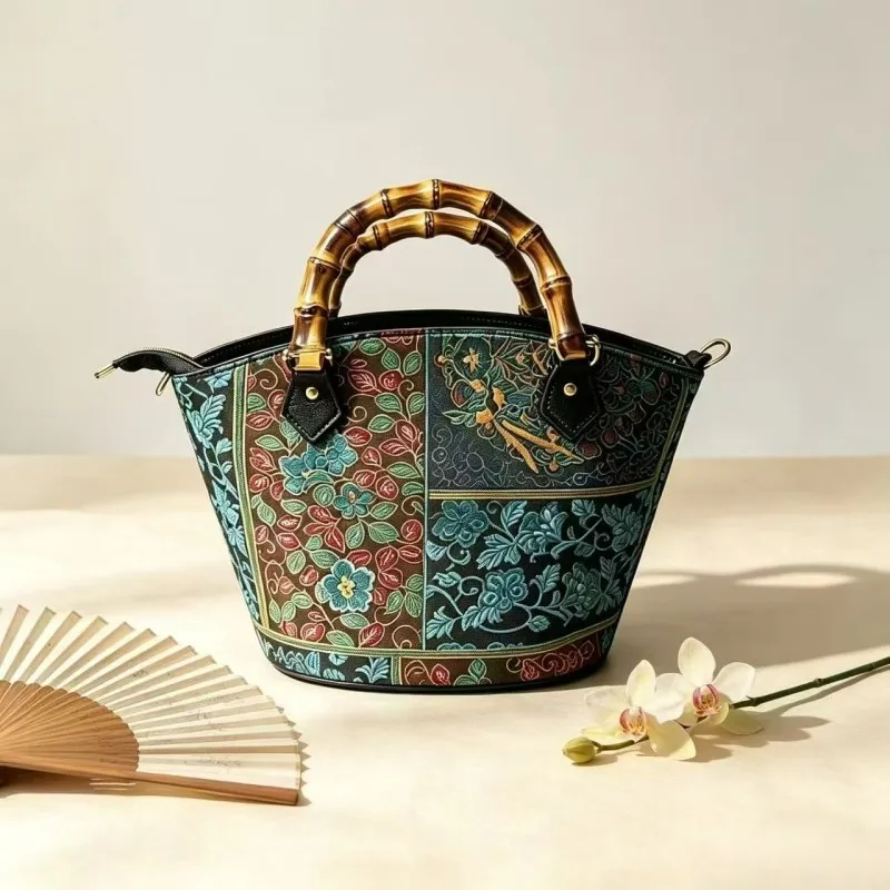 ich-song-brocade-faux-silk-bamboo-joint-bag-versatile-for-cheongsam-premium-shoulder-crossbody