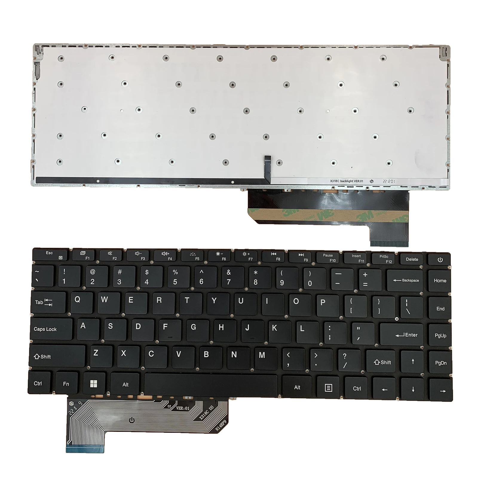 Laptop Replacement Backlit Keyboards English US For Gateway GWTN141-4 GWTN141-4BL GWTN141-4GR 4RG GWTN141-5 5BK 5GR GWTN141-6 GW