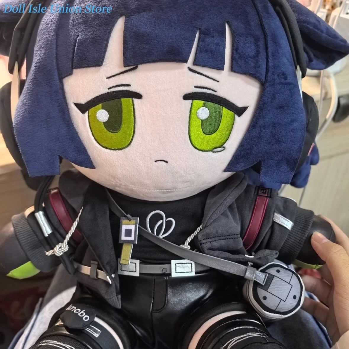 Arknights Jessica Attribute 40cm Cartoon Fufu Plush Stuffed Cotton Doll Anime Toys Present Cosplay Figurine Plushie Outfit