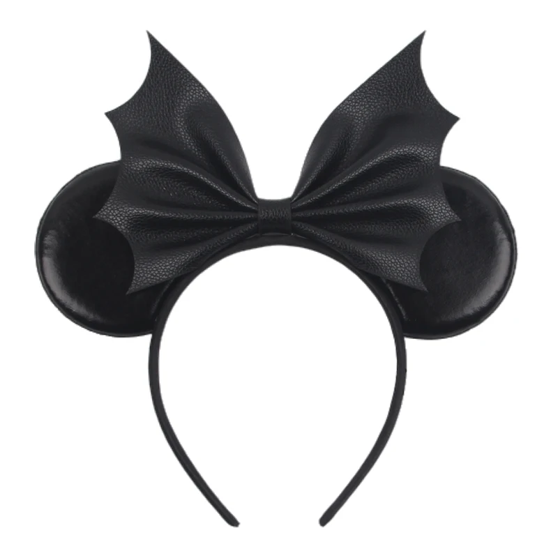 NEUE Halloween Maus Ohren Stirnband Für Mädchen Frauen Pailletten 5 "Bogen Haarband Mädchen Party Festival Geschenke DIY Cosplay haar Zubehör – Detail 16