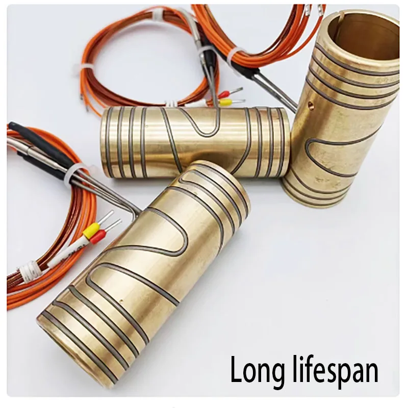 Copper sleeve heater coil accessory mold, stainless steel high temperature resistant heating coil, hot runner heating coil tube,