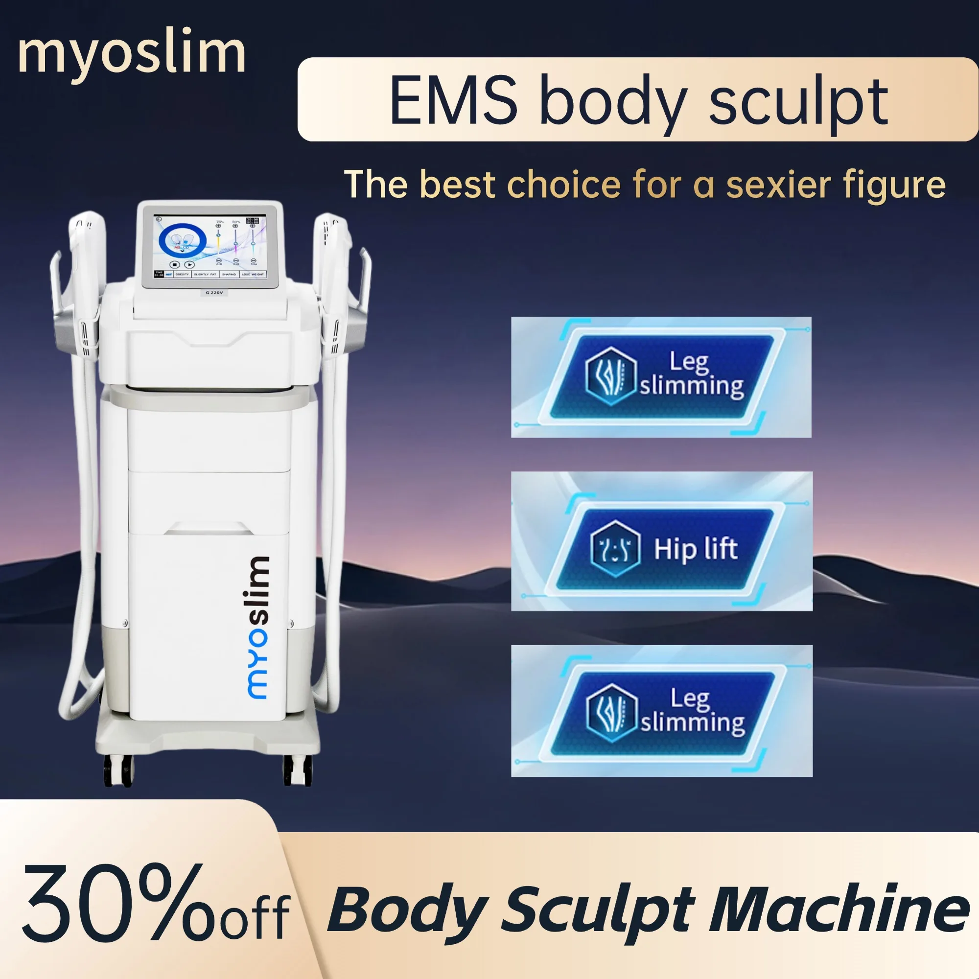 

Myoslim 15 Tesla Neo HI-EMT RF Профессиональная машина для коррекции фигуры 6500 Вт Оборудование для тонизирования мышц для похудения и похудения