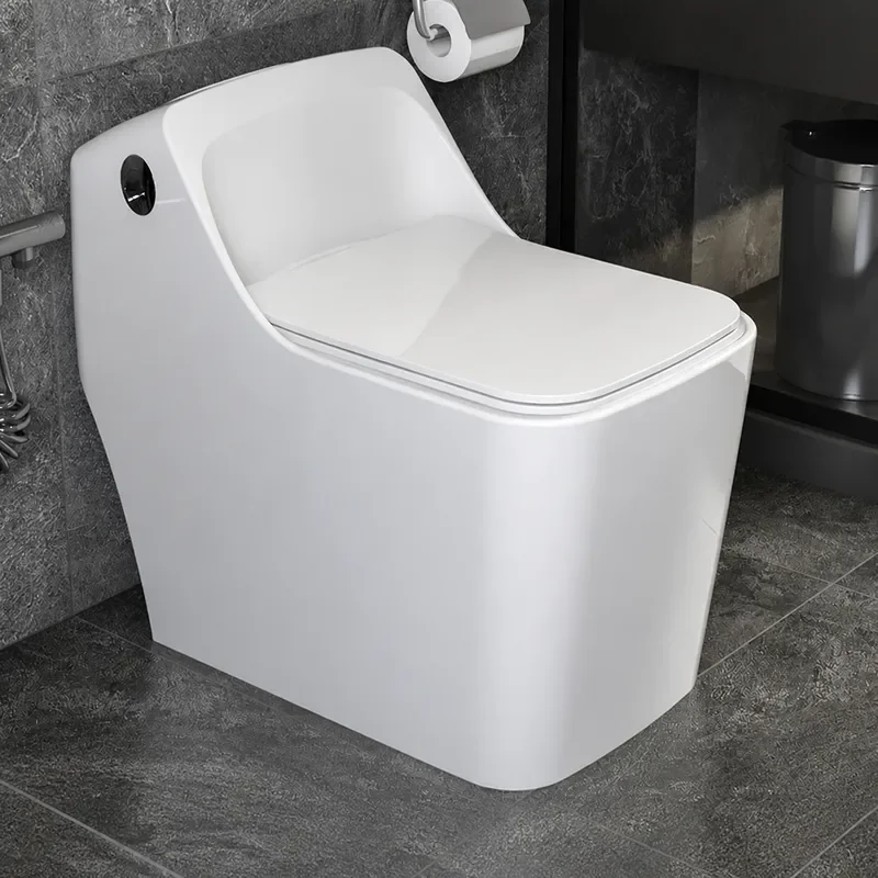 New Color Ceramic Siphon Toilet Integrated Wall Mounted Floor Standing Household Bathroom Sanitary Ware Wholesale