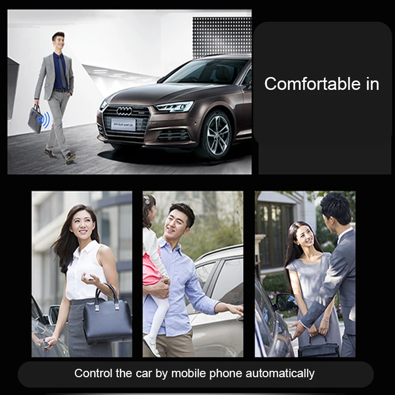 Universal Car PKE Auto Remote Central Kit Door Lock Keyless APP con sistema di accesso remoto Contr chiusura centralizzata